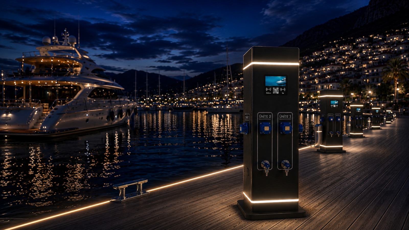 Marina pedestal mühendislik